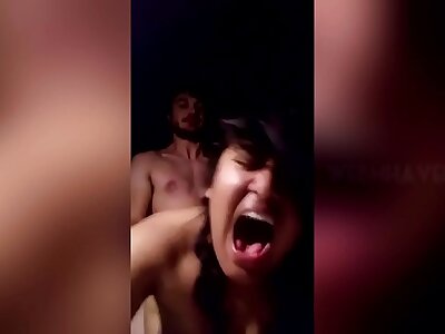 Unashamed Indian Teen Bellyache While Getting Torn up