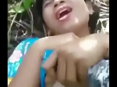 Indian Latitudinarian Crying in Forest