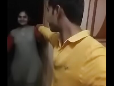 Beautiful desi indian having fuck-fest desi modern chick with his bf.