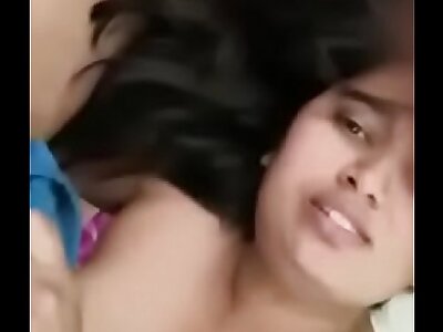 swathi naidu blowjob and getting fucked unconnected with girlfriend on sofa
