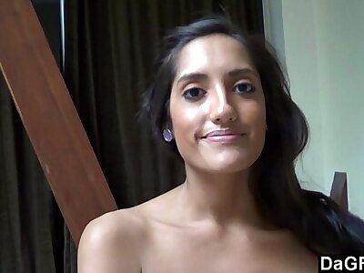 Pov enjoyment from with a marvelous latina during a casting